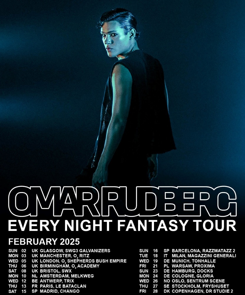 Omar Rudberg Every Night Fantasy Tour February Melkweg