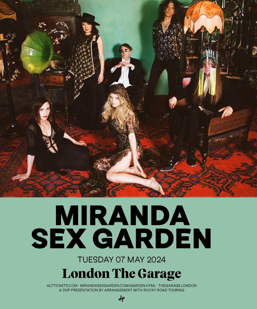 Miranda Sex Garden 2024 Tour 07 May 2024 The Garage London