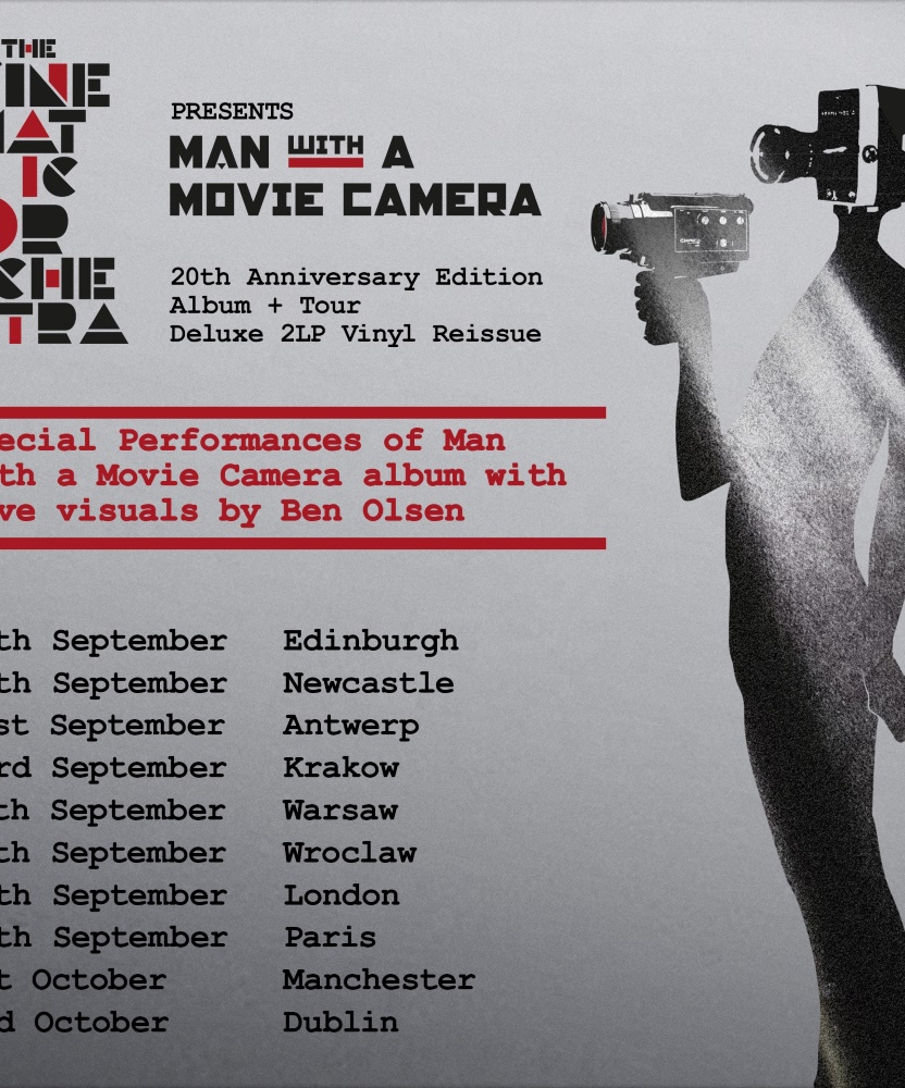 The Cinematic Orchestra Man With A Movie Camera Th Anniversary Tour