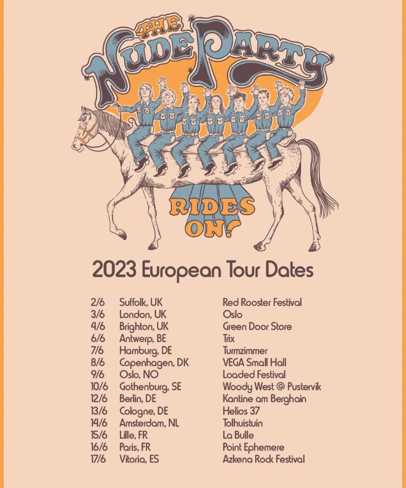 The Nude Party Uk Eu Tour June Point Ph M Re