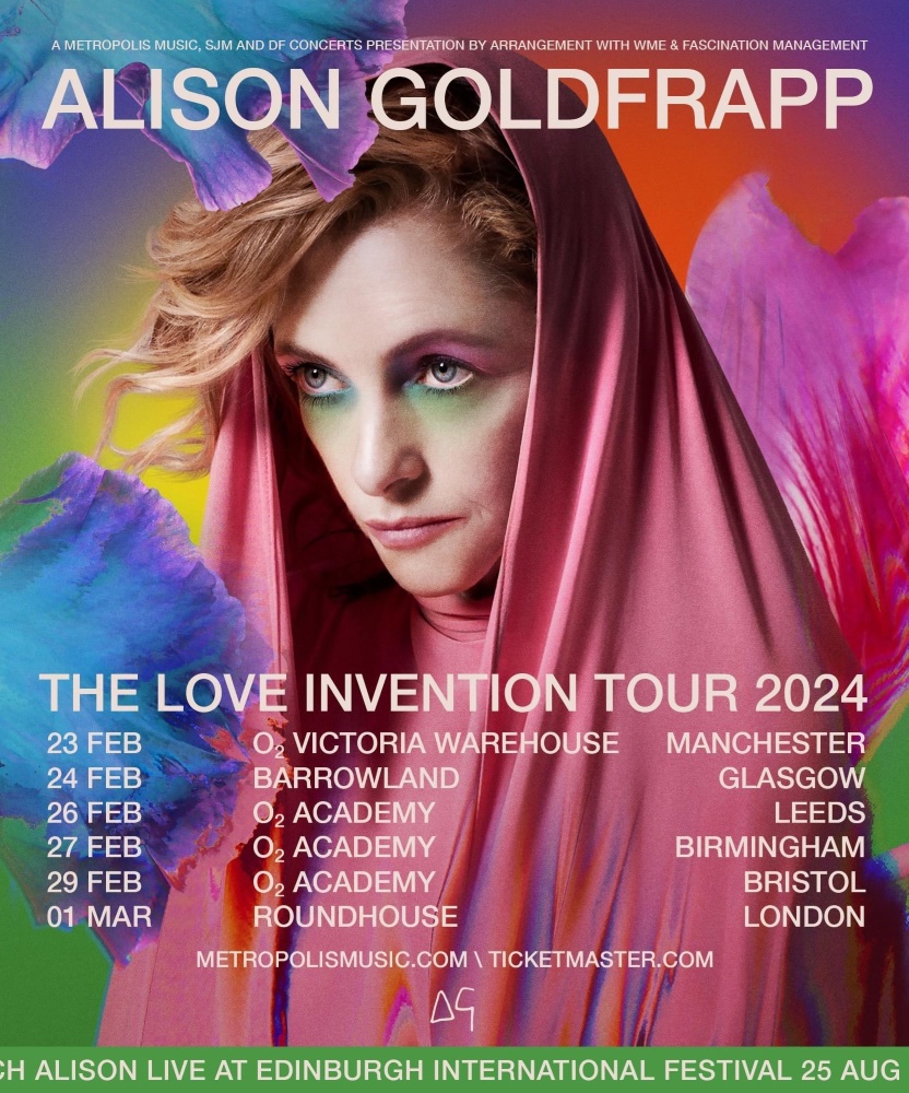 Alison Goldfrapp The Love Invention Tour 2024 01 March 2024