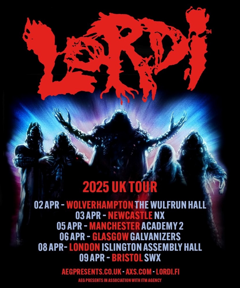 Lordi 2025 UK Tour 05 April 2025 Manchester Academy 2 Event/Gig