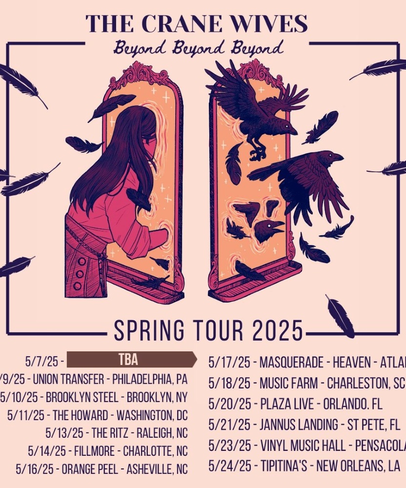 The Crane Wives Spring Tour 2025 11 May 2025 The Howard Theatre