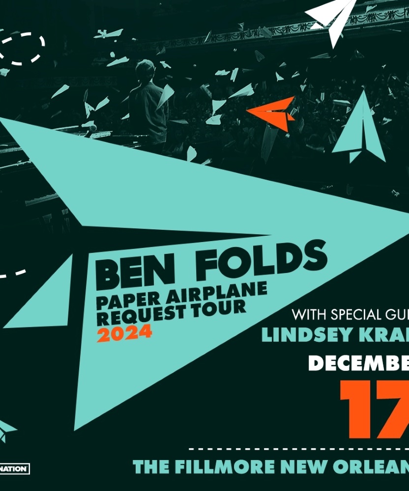 Ben Folds Paper Airplane Request Tour 2024 17 December 2024 The