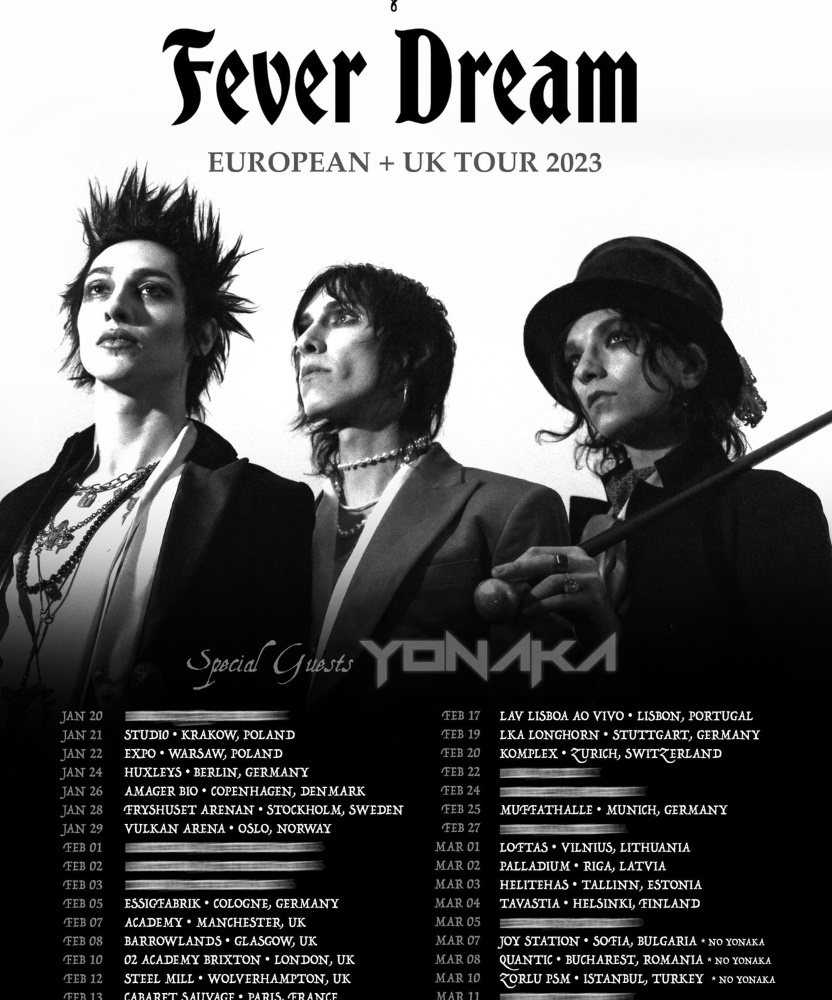 Palaye Royale Fever Dream European & UK Tour 2023 25 February 2023
