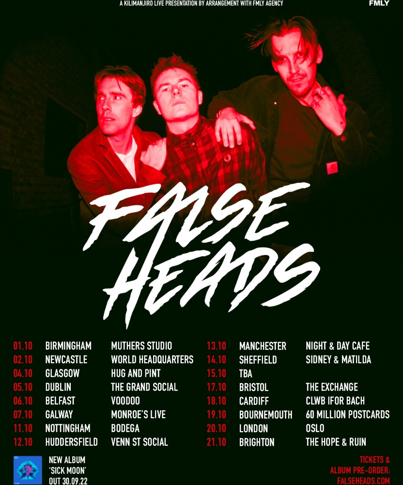 false heads tour dates