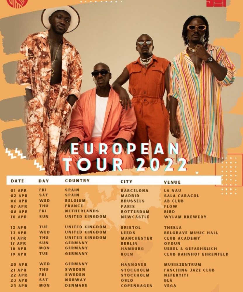 red european tour 2022