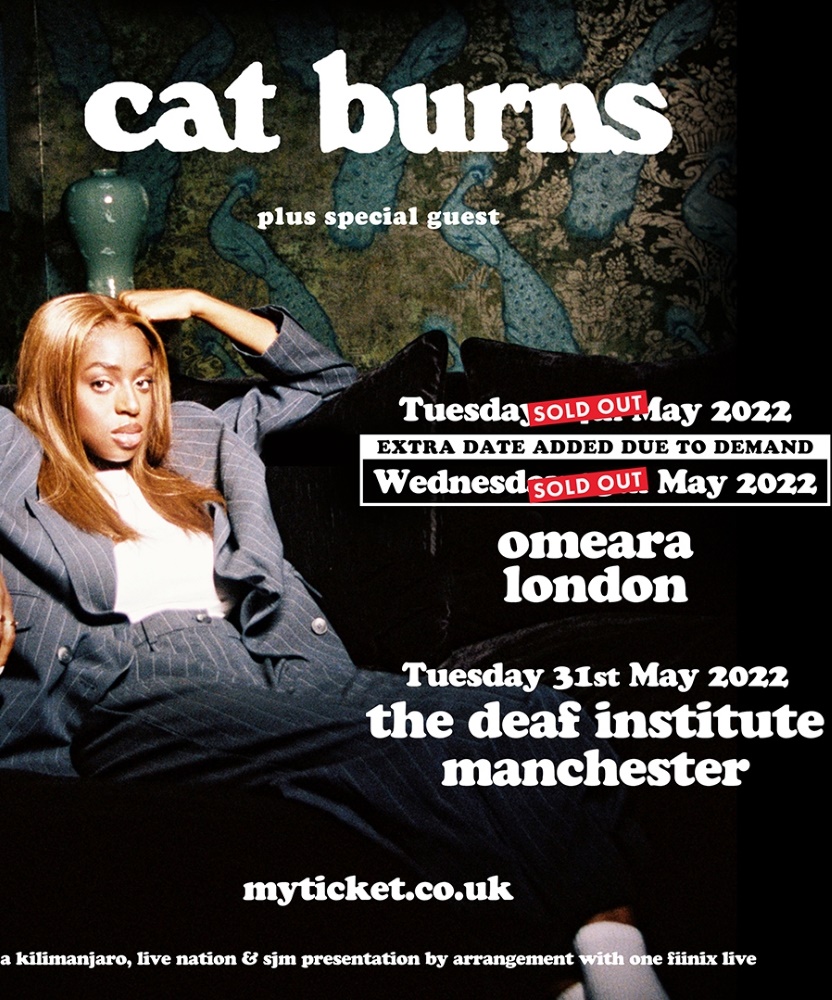 cat burns tour dates