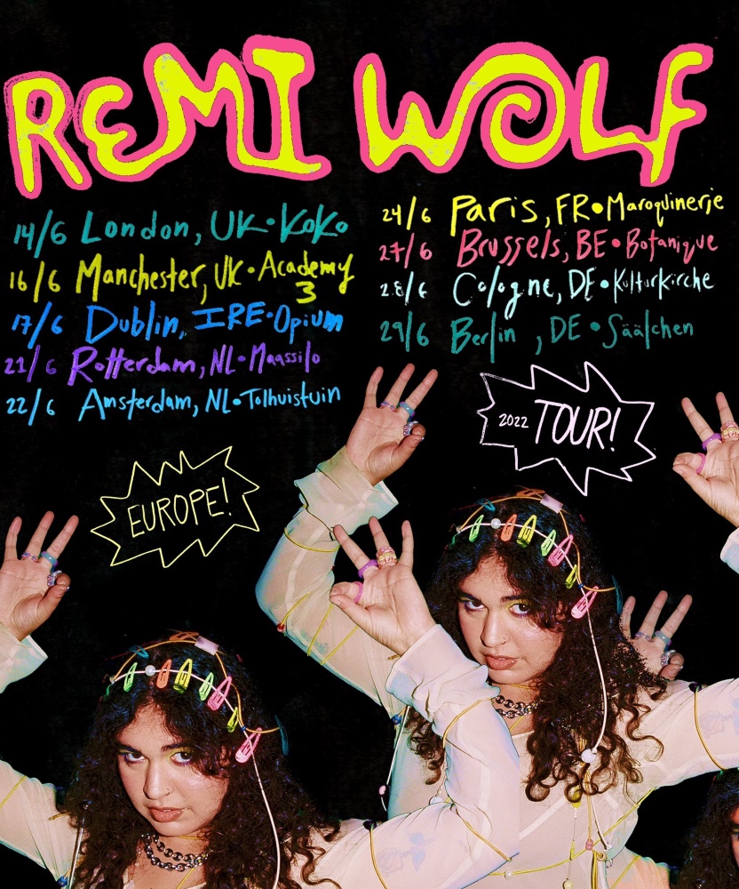 Remi Wolf Europe 2022 Tour 21 June 2022 Maassilo Event/Gig