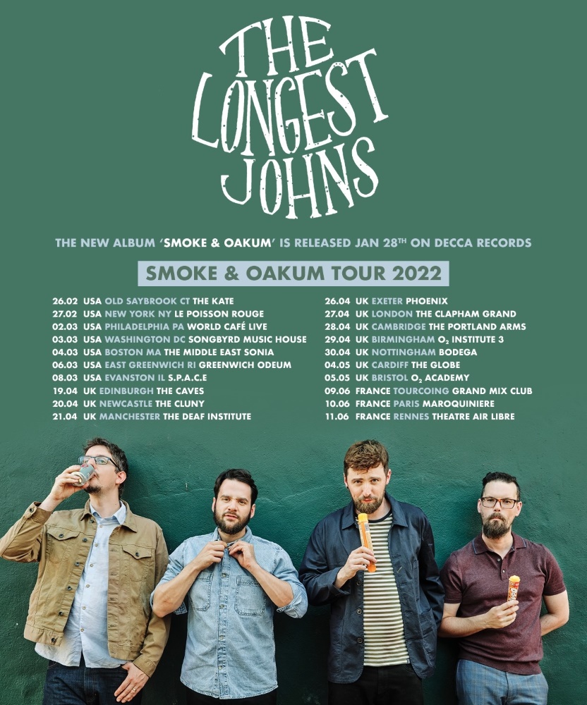 The Longest Johns Smoke & Oakum Tour 2022 04 March 2022 Sonia