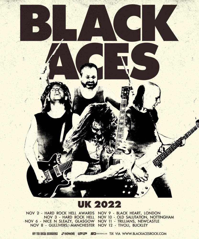Black Aces UK Tour 2022 09 November 2022 The Black Heart Event