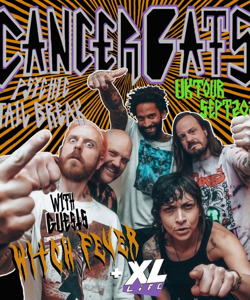 Cancer Bats UK Tour 2022 10 September 2022 The Craufurd Arms Event/Gig details & tickets