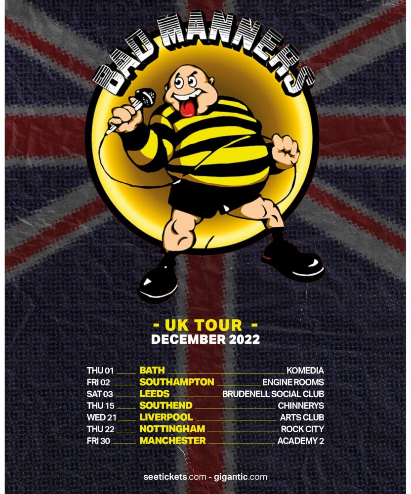 Bad Manners UK Tour December 2022 15 December 2022 Chinnerys