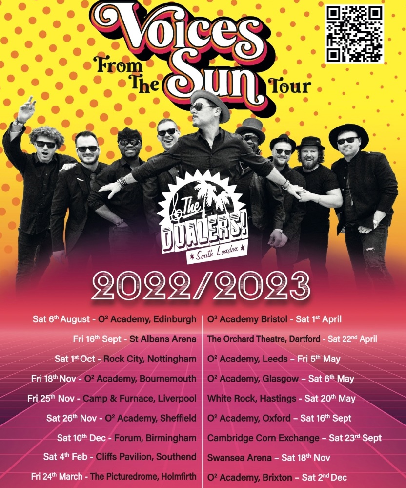 The Dualers The Voices From The Sun Tour 18 November 2022 O2