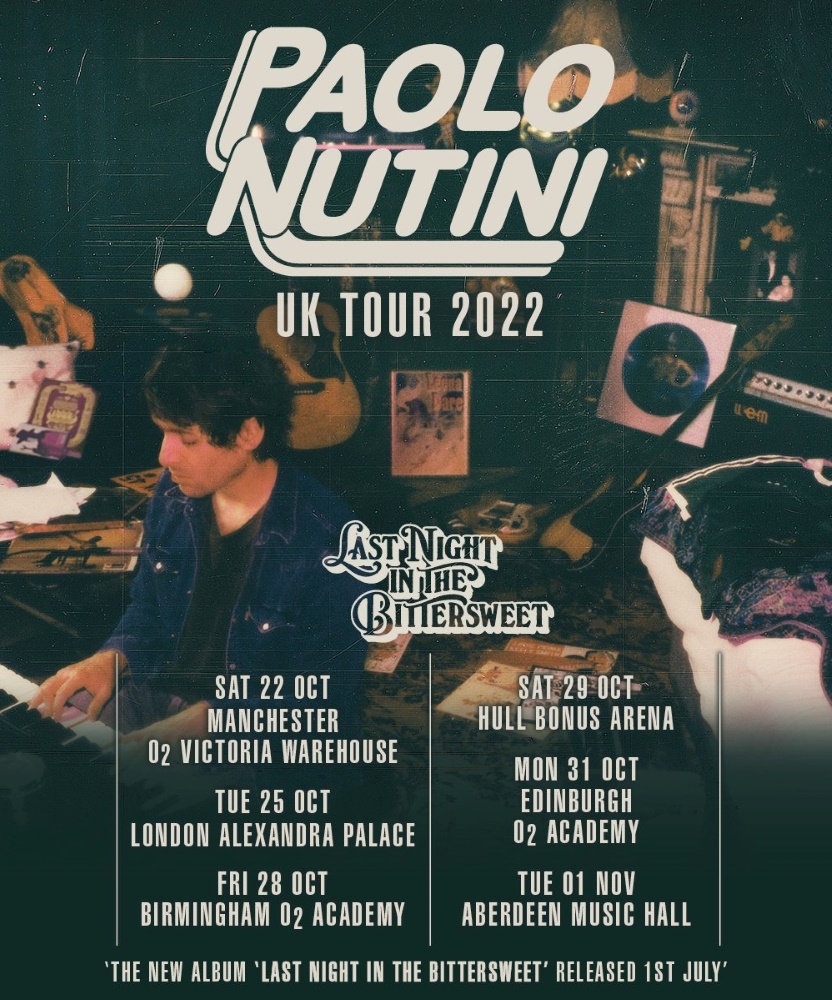 paolo nutini tour support act 2022