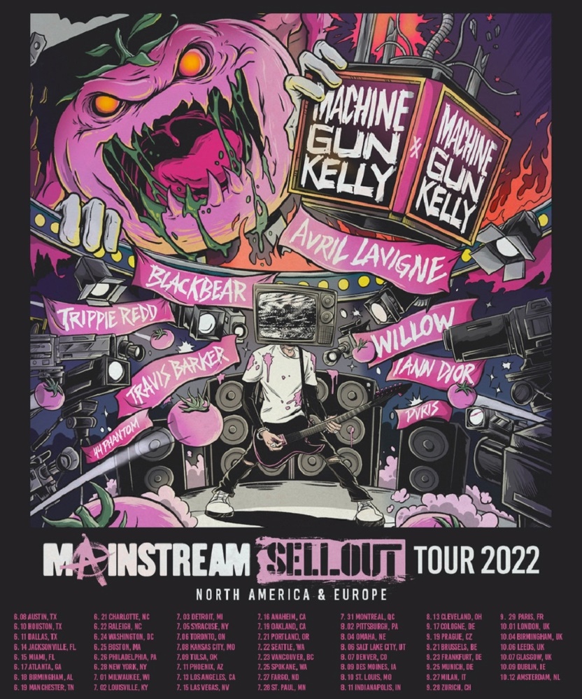 Machine Gun Kelly Mainstream Sellout Tour 2022 01 October 2022