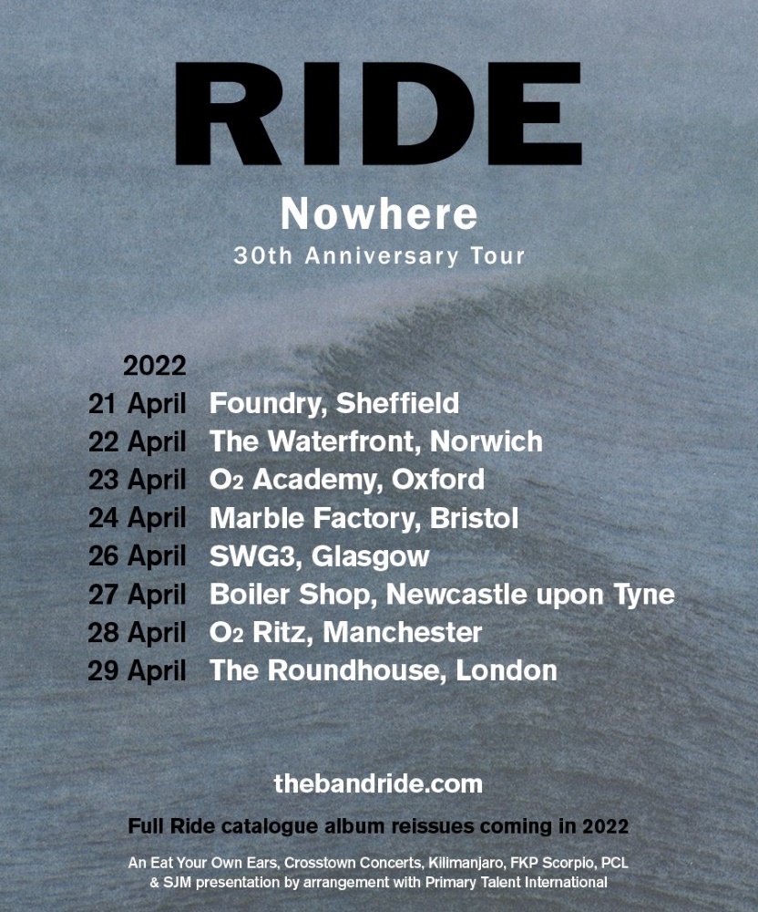 ride nowhere tour