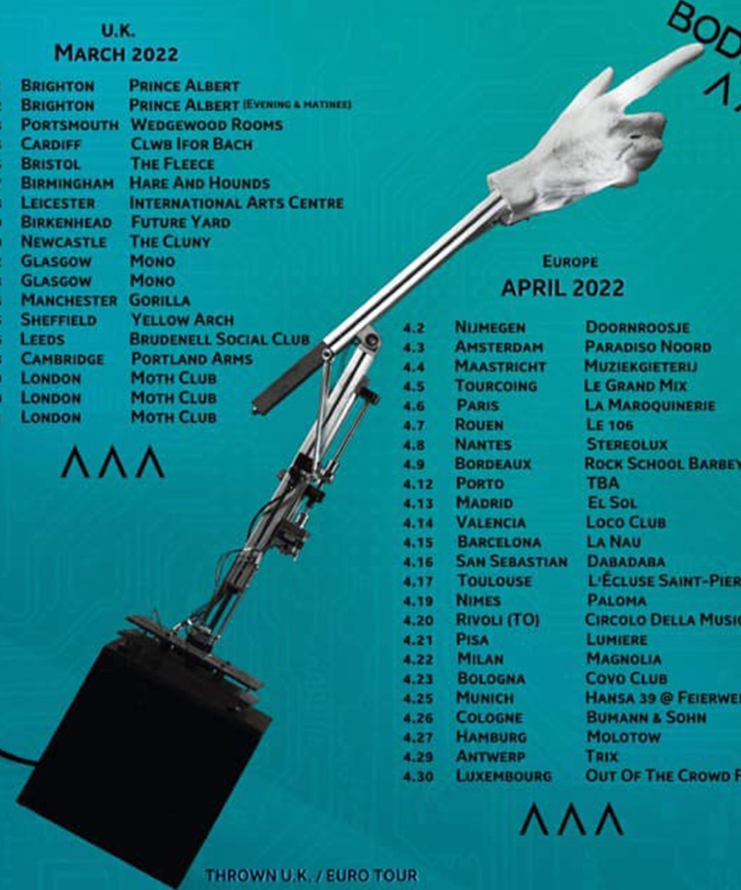 Bodega - UK & Europe 2022 - 30 March 2022 - Moth Club - Event/Gig