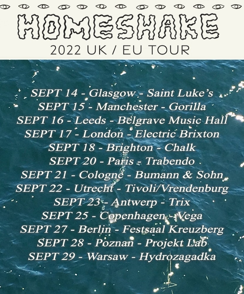 homeshake tour 2022