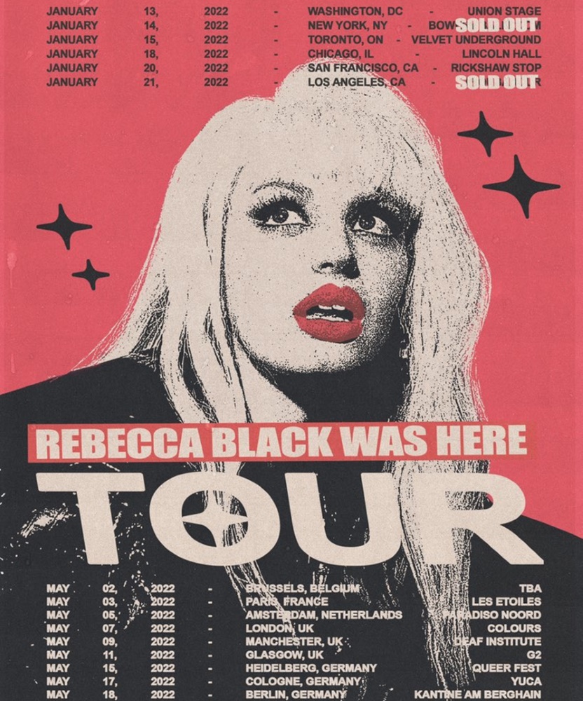 Rebecca Black - Rebecca Black Was Here Tour - 07 May 2022 - Colours ...
