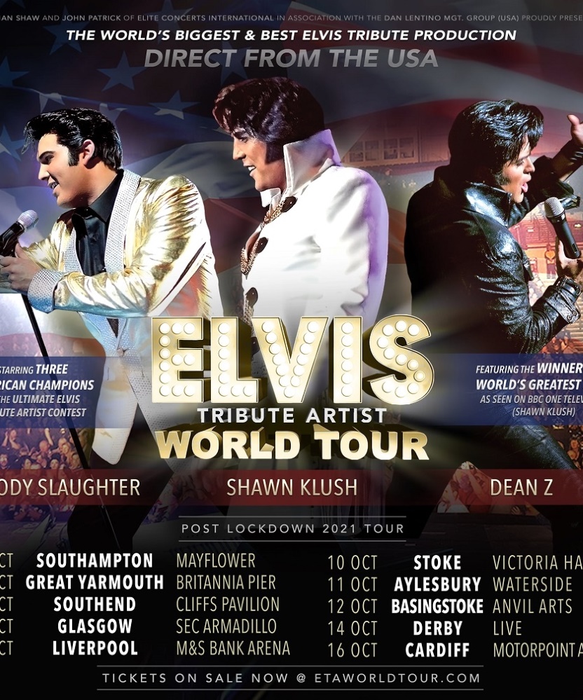 elvis tribute artist world tour dates