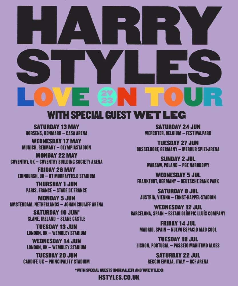 Harry Styles Love On Tour 17 May 2023 Olympiastadion Munich 