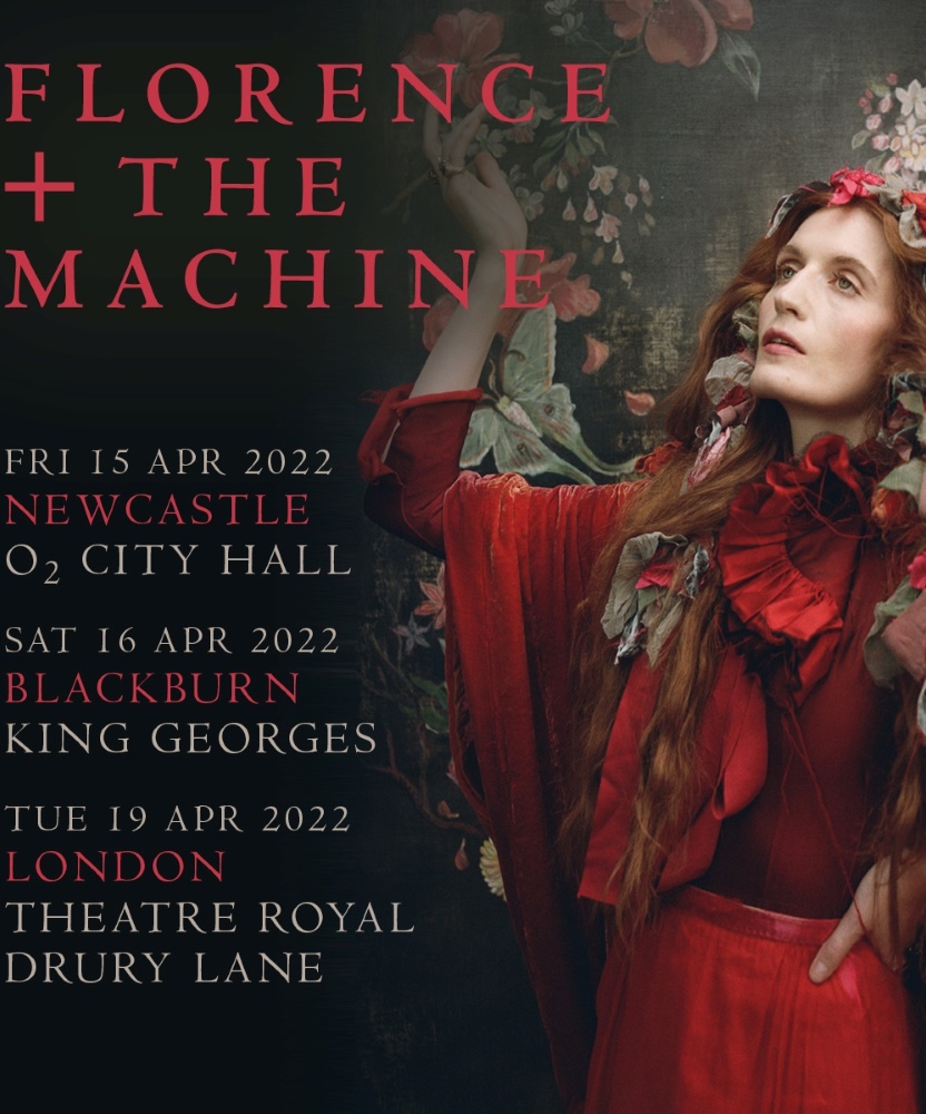 florence and the machine tour 2022 uk