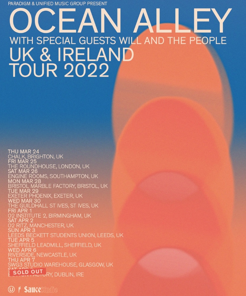 ocean alley tour dates 2022