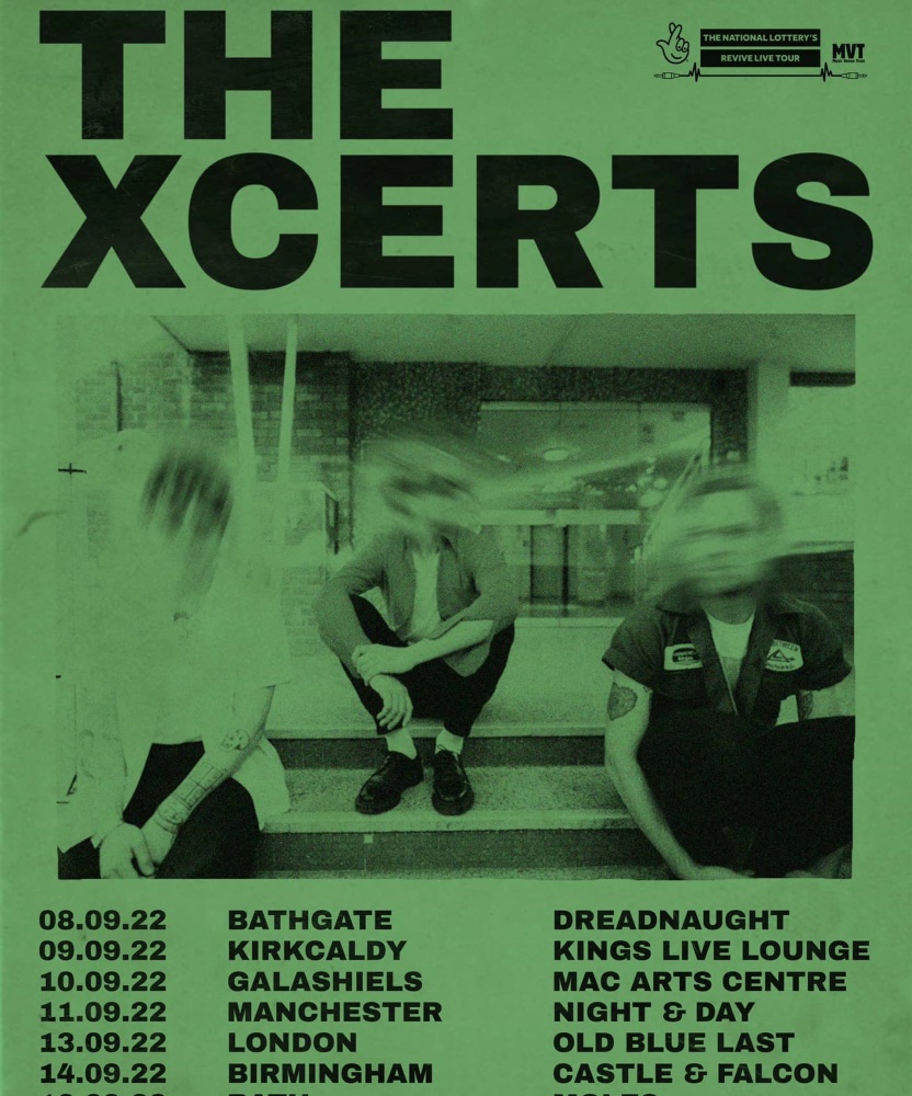 The Xcerts - UK Tour 2022 - 19 September 2022 - The Portland Arms