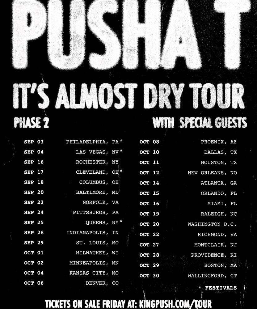 almost dry tour setlist