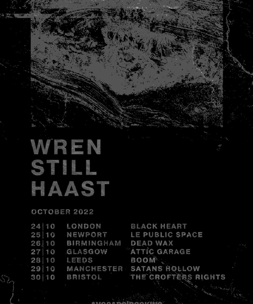 Wren - October Tour 2022 - 27 October 2022 - The Garage - Event/Gig