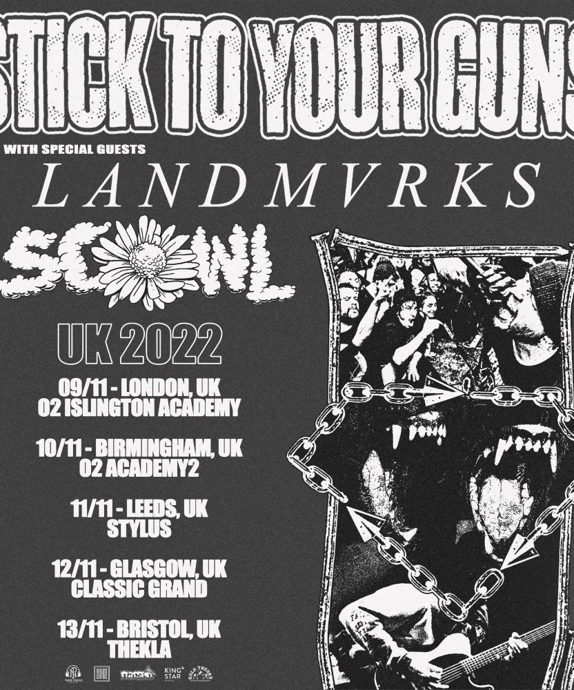 Stick To Your Guns - UK Tour 2022 - 10 November 2022 - O2 Academy ...