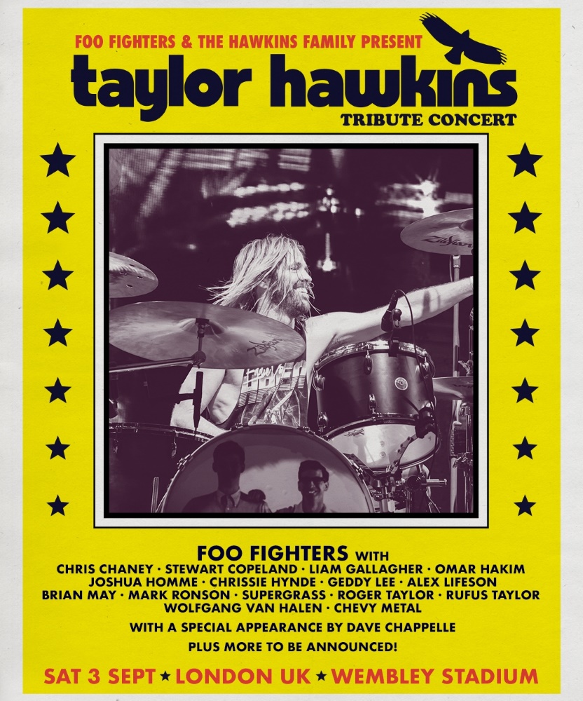 Taylor Hawkins Tribute Concert - 03 September 2022 - Wembley Stadium ...