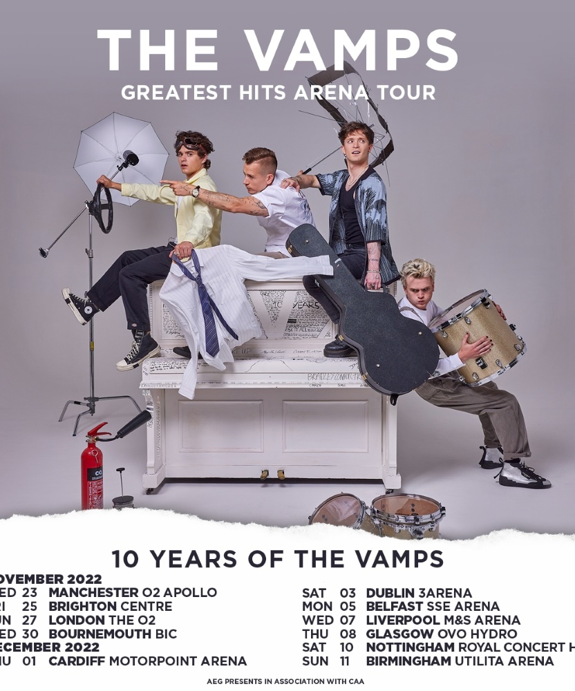 the vamps tour 2022 support act