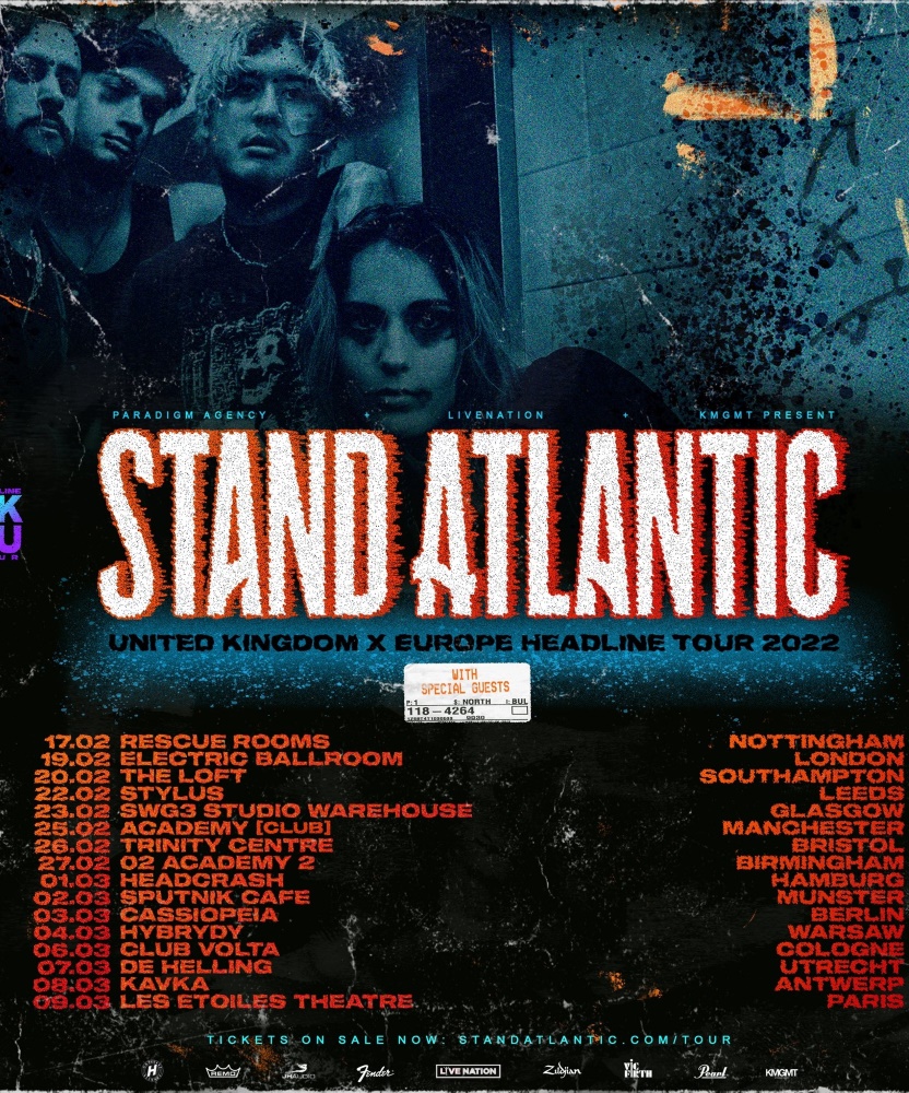 Stand Atlantic United Kingdom x Europe Headline Tour 2022 19