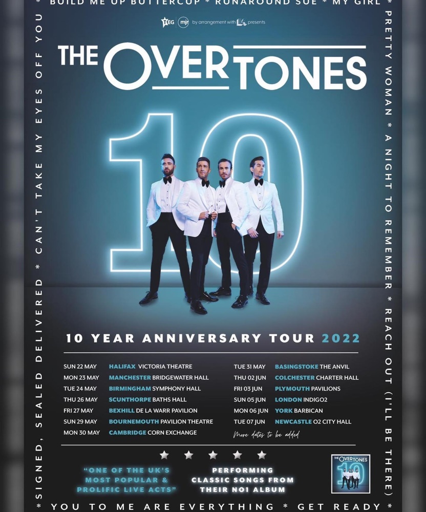 The Overtones 10 Year Anniversary Tour 2022 Part 1 02 June 2022 Charter Hall Eventgig 1001