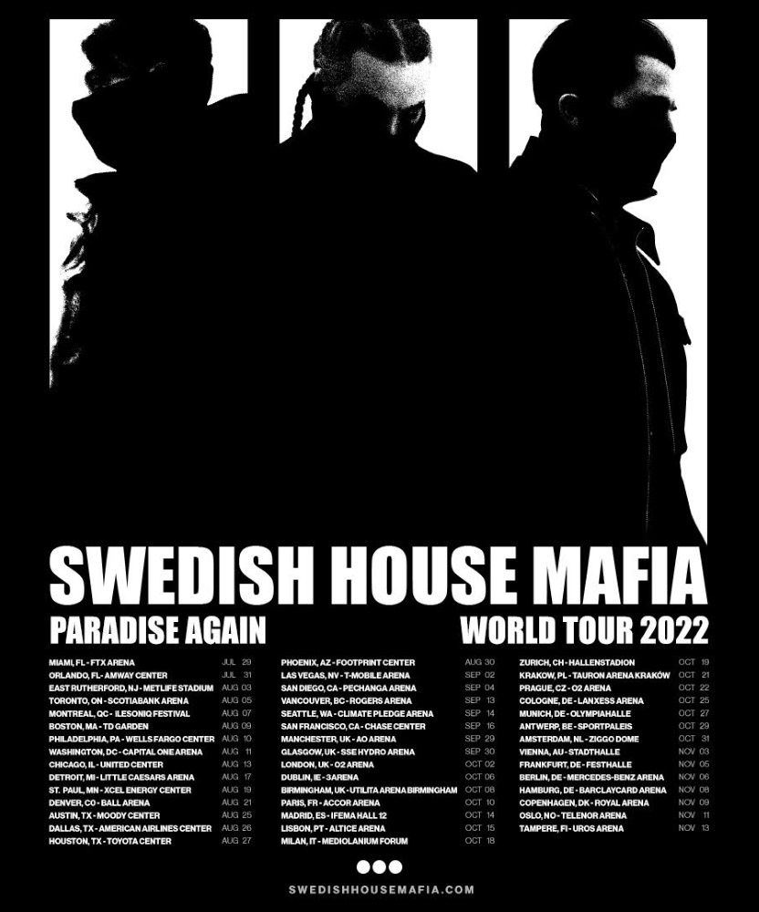 paradise again world tour 2022