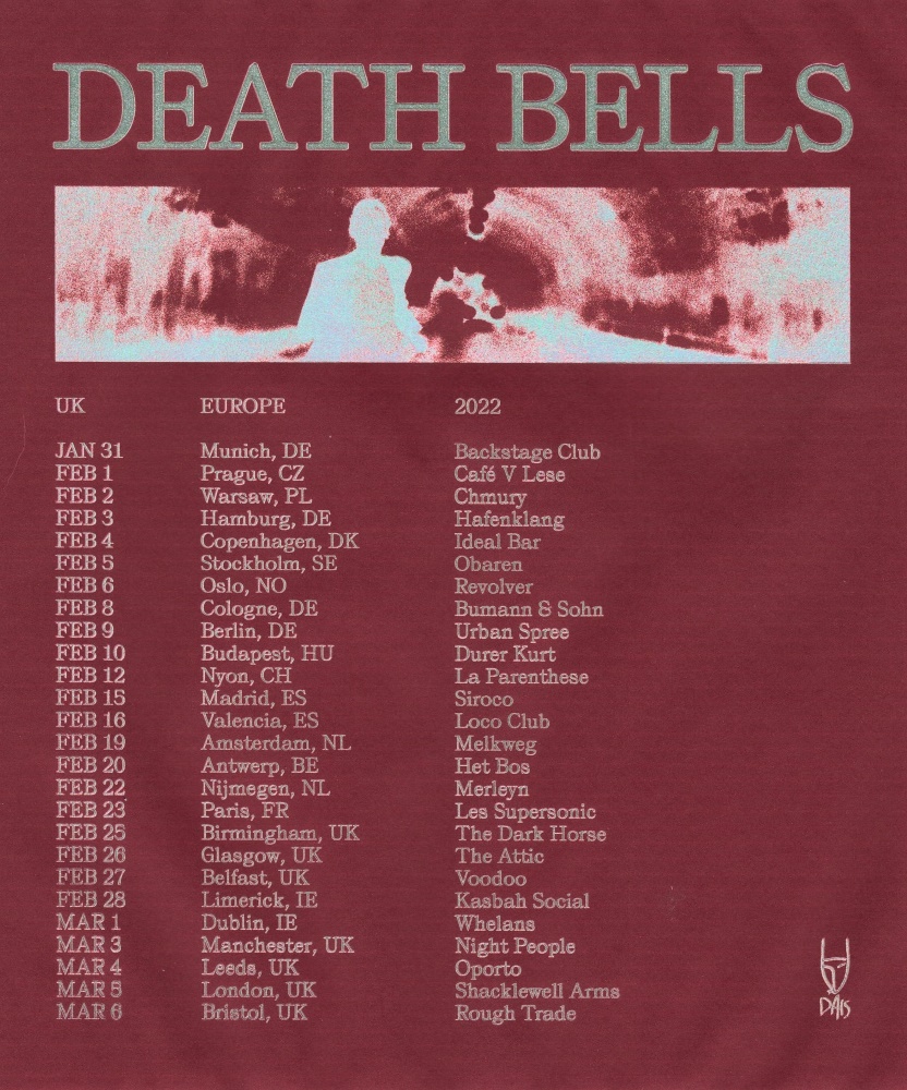 Death Bells UK & Europe 2022 22 February 2022 Merleyn Event/Gig details & tickets Gigseekr
