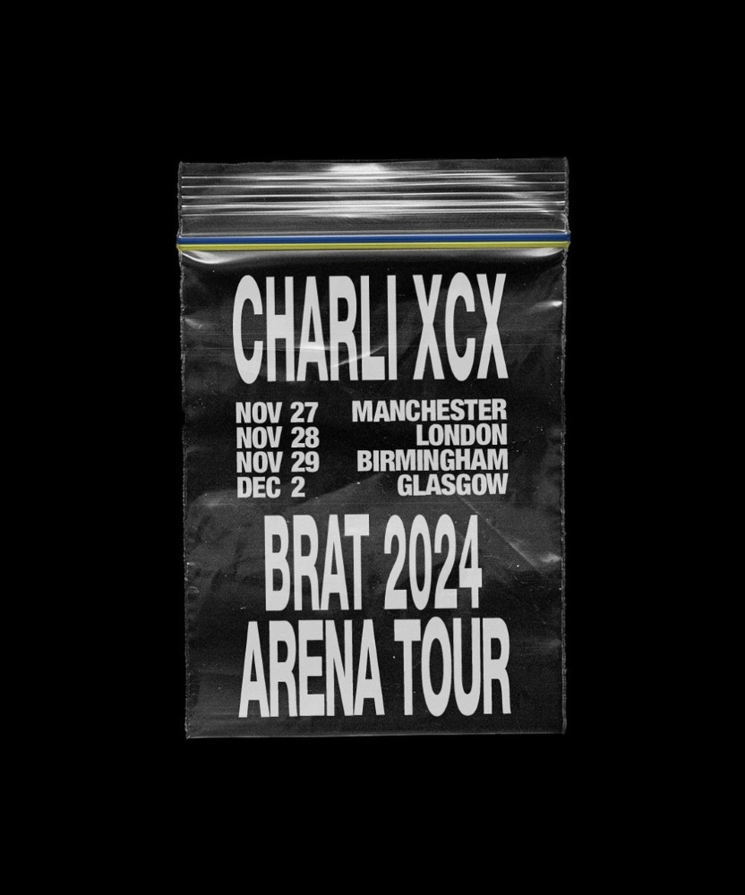 Charli XCX BRAT 2024 Arena Tour 27 November 2024 Coop Live