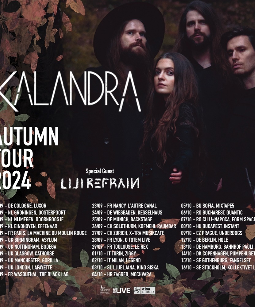 Kalandra - Autumn Tour 2024 - 21 September 2024 - Lafayette - Event/Gig ...