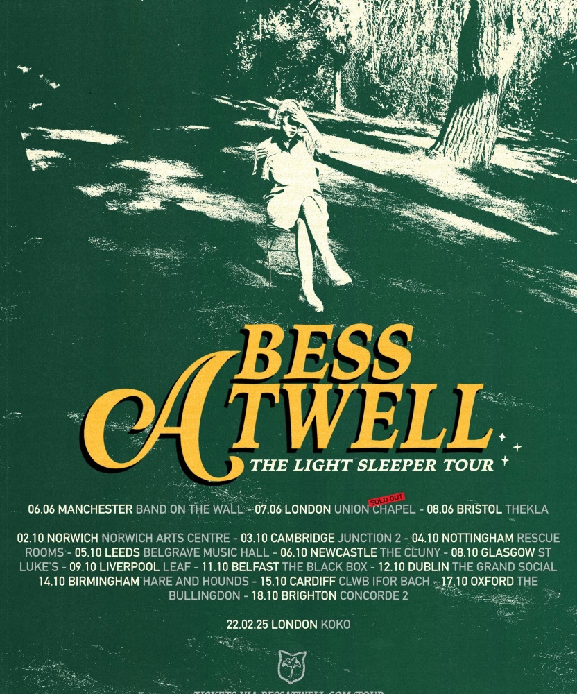 Bess Atwell - The Light Sleeper Tour - 08 October 2024 - Saint Luke's 