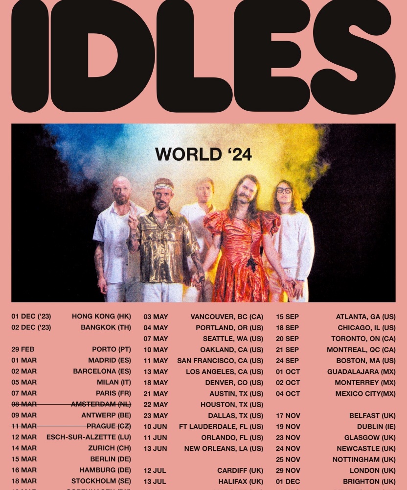 IDLES 2024 World Tour 2024 02 March 2024 Palau Sant Jordi Event   E77e 