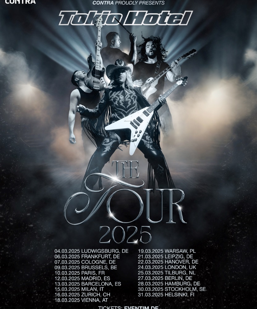 Tokio Hotel The Tour 2025 25 March 2025 013 Poppodium Event/Gig