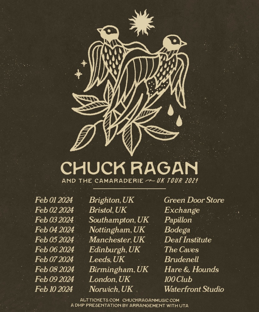Chuck Ragan UK Tour 2024 09 February 2024 The 100 Club Event