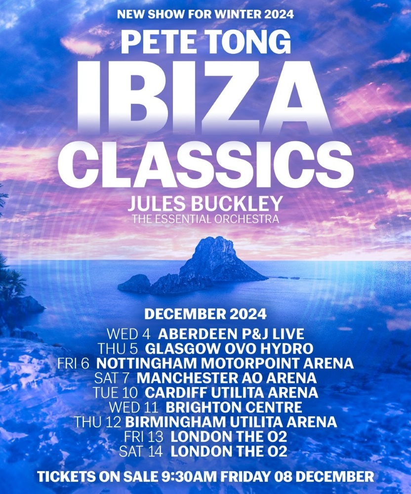 Pete Tong Classics Winter Tour 2024 13 December 2024 The O2