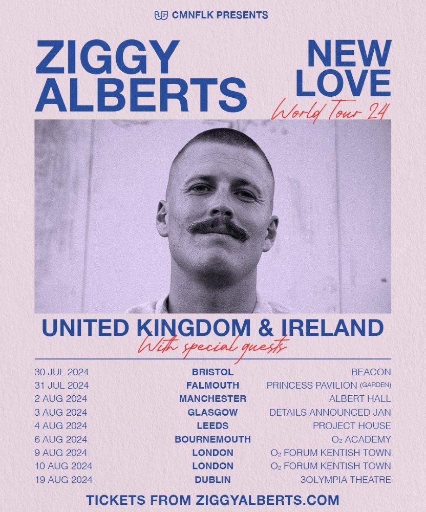 Ziggy Alberts New Love UK & IE Tour 2024 02 August 2024 Albert