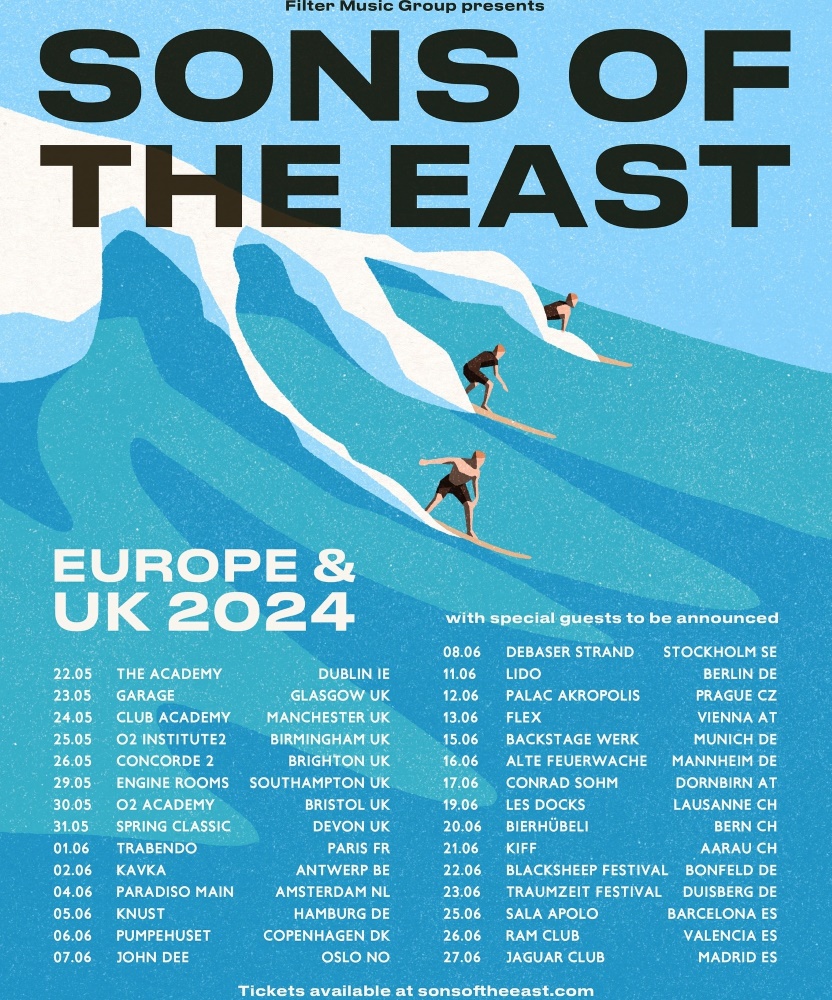 Sons of the East EU & UK Tour 2024 01 June 2024 Trabendo Event