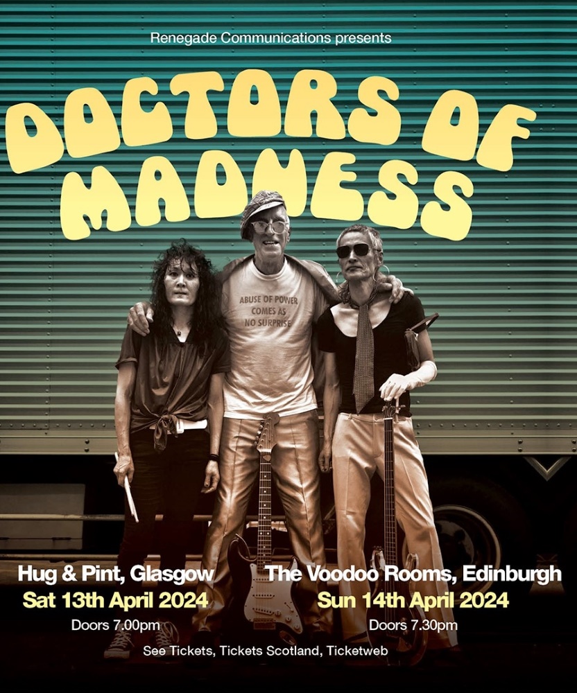 Doctors of Madness UK Tour April 2024 14 April 2024 The Voodoo