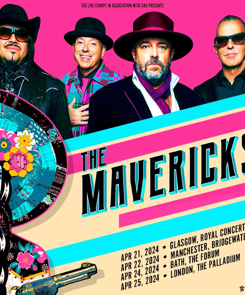 The Mavericks 2024 UK Tour 25 April 2024 London Palladium Event