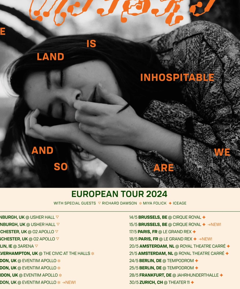 Mitski European Tour 2024 02 May 2024 O2 Apollo Event/Gig